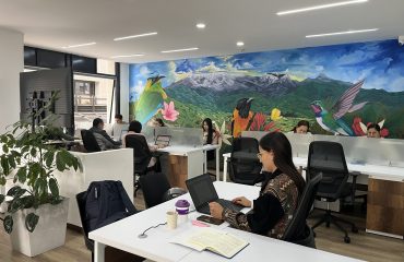 Imagen del nuevo punto de atención en Manizales del Consejo Nacional Electoral